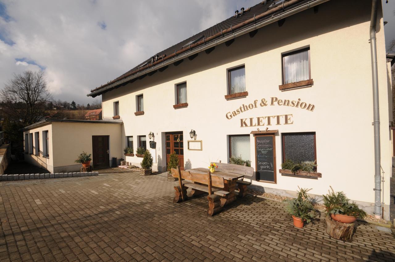 Pension Klette Kurort Oybin Buitenkant foto